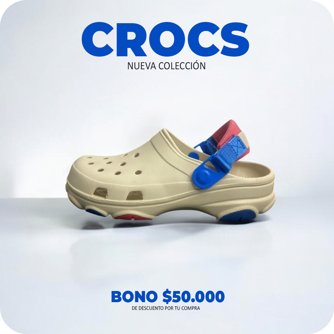 Nuevas Crocs Tractor