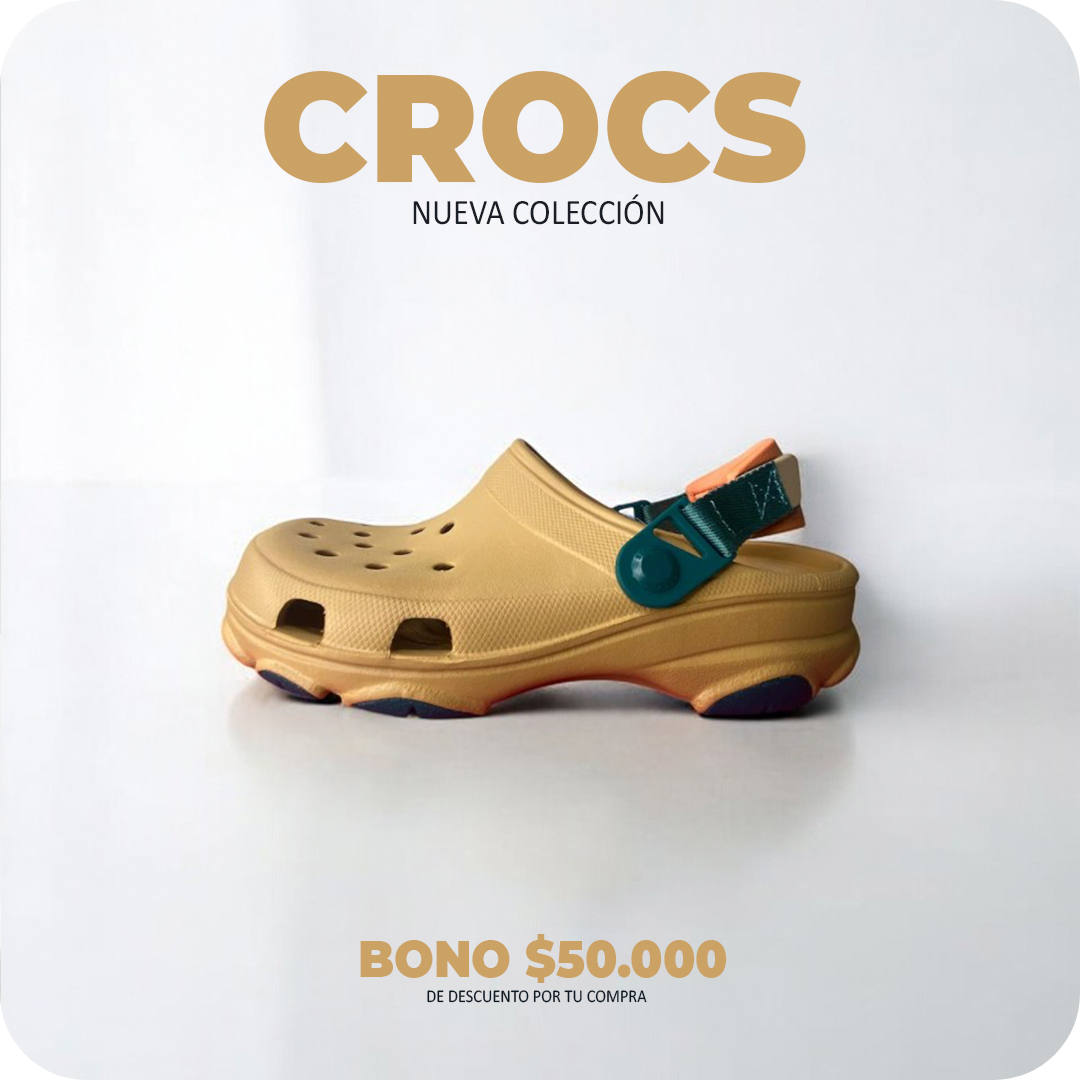 Nuevas Crocs Tractor