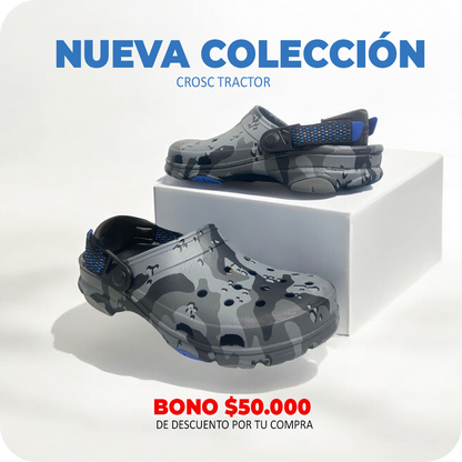 Nuevas Crocs Tractor