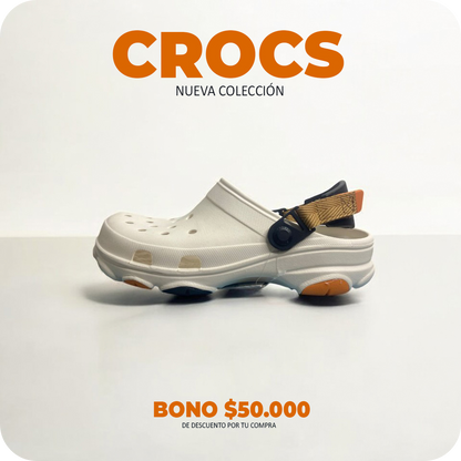 Nuevas Crocs Tractor